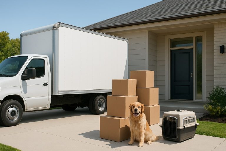 moving house with pets