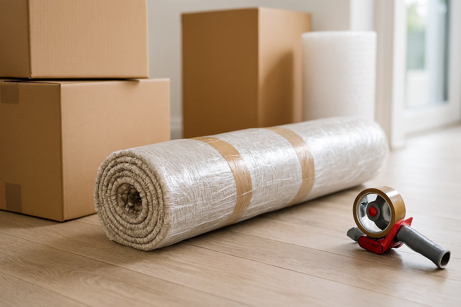 How To Pack Rugs For Moving